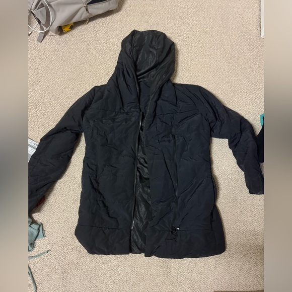 lululemon athletica Jackets & Blazers - BLACK LULULEMON HOODED JACKET